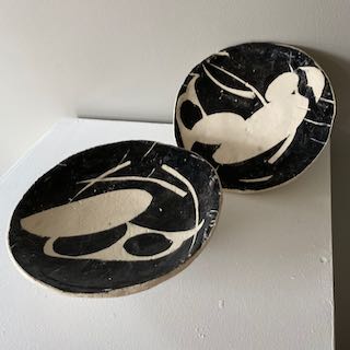 sumi pottery by Marilyn Wells