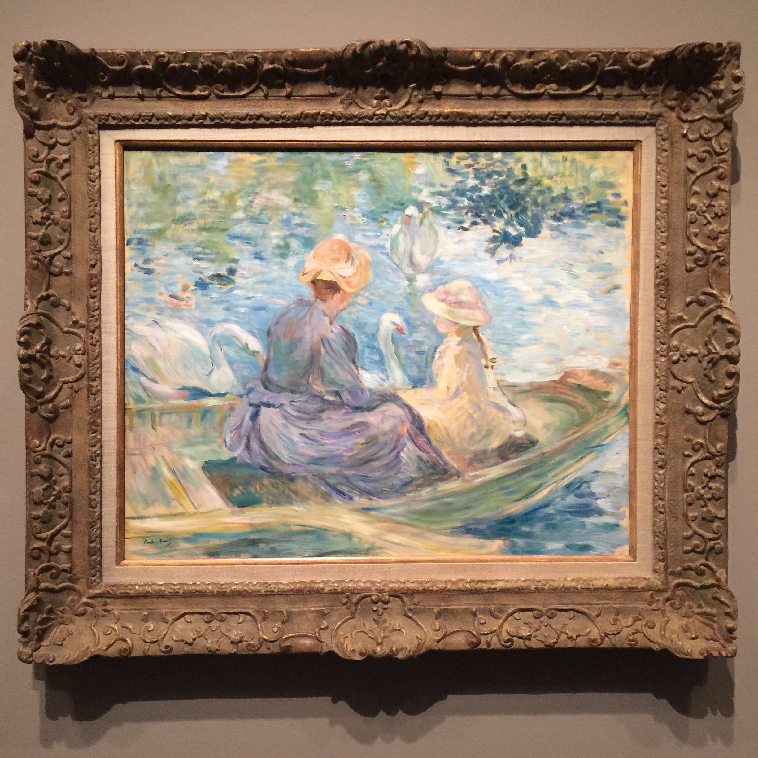 "Women in Boat" by Mary Cassatt, "Her Paris" Denver Art Museum show