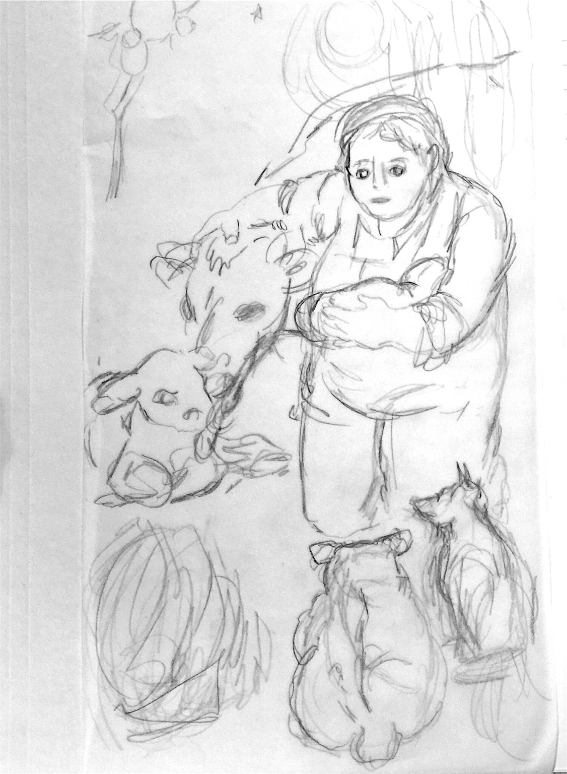 Marilyn's Sketch of Bridget