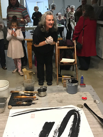 Thank you, Kind Audience, One Woman Art Show, "Inviting the Mystic", Marilyn Wells